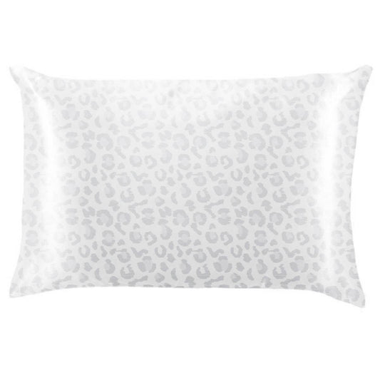Printed Silky Satin Pillowcase Open Stock -  Lemon Lavender
