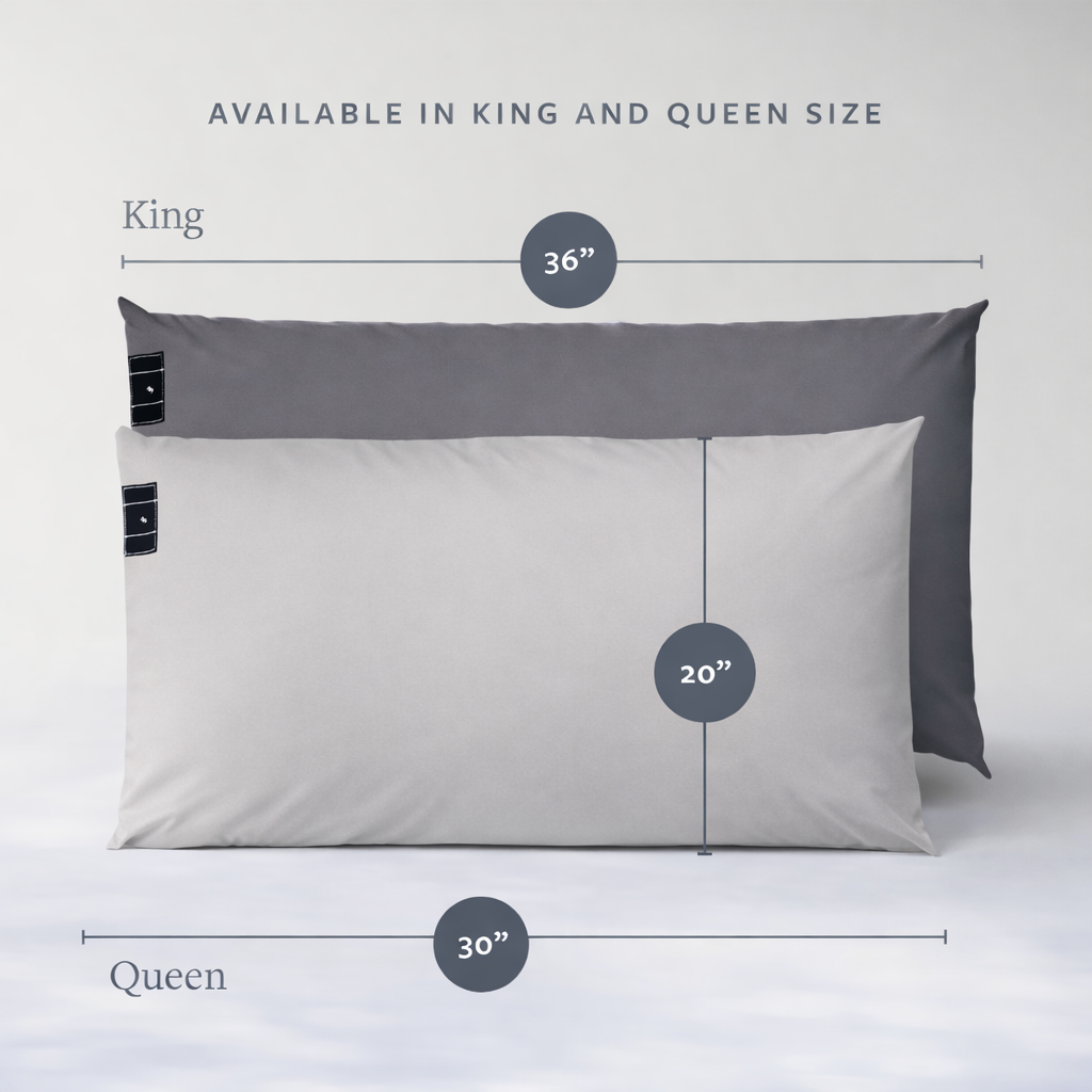 GroundLuxe Luxury Grounding Pillowcase