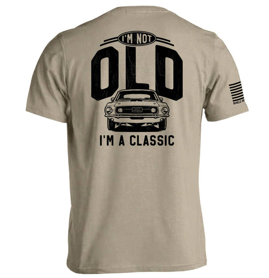 Shield Republic - I'm Not Old I'm a Classic (69 Mustang) Men's T-Shirt