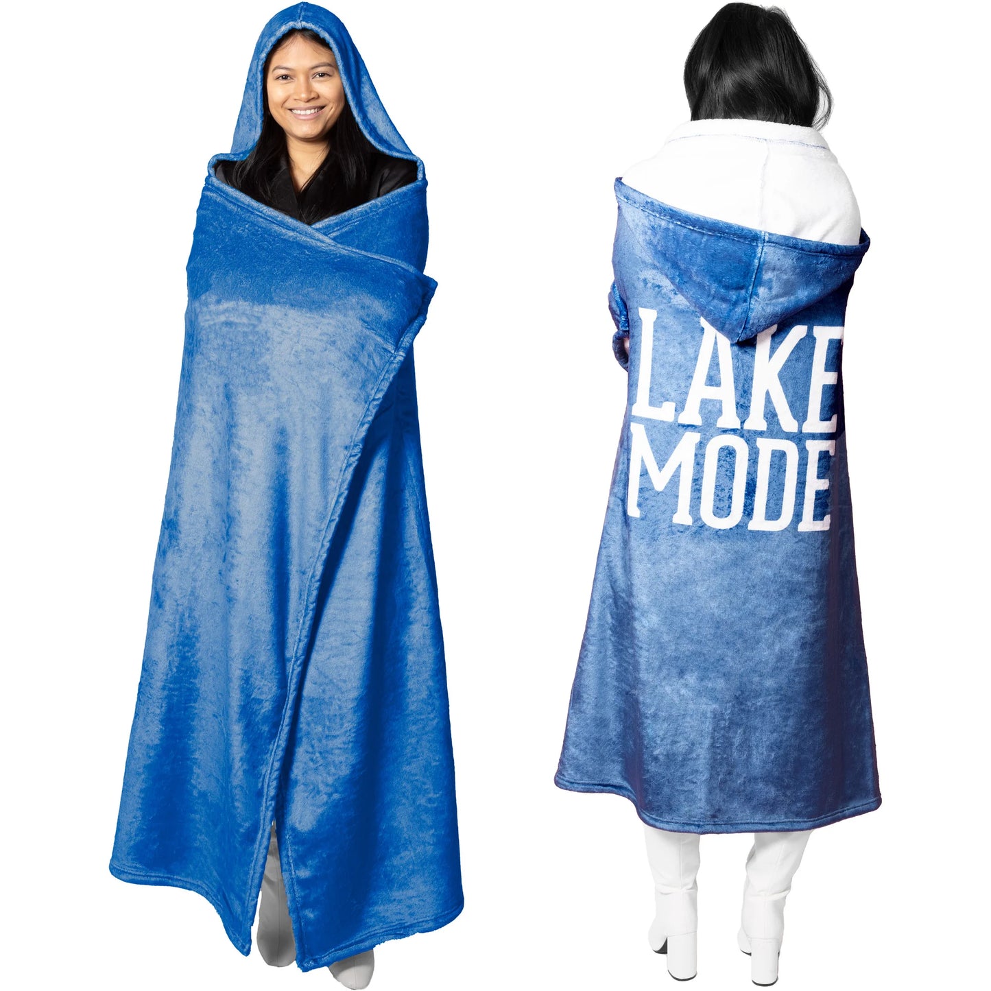 Lake Mode - 50" x 60" Royal Plush Hooded Blanket
