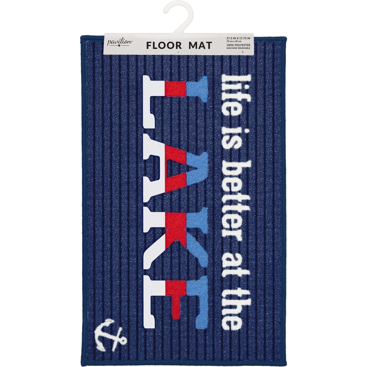 Life is Better At The Lake 27.5" x 17.75" Floor Mat