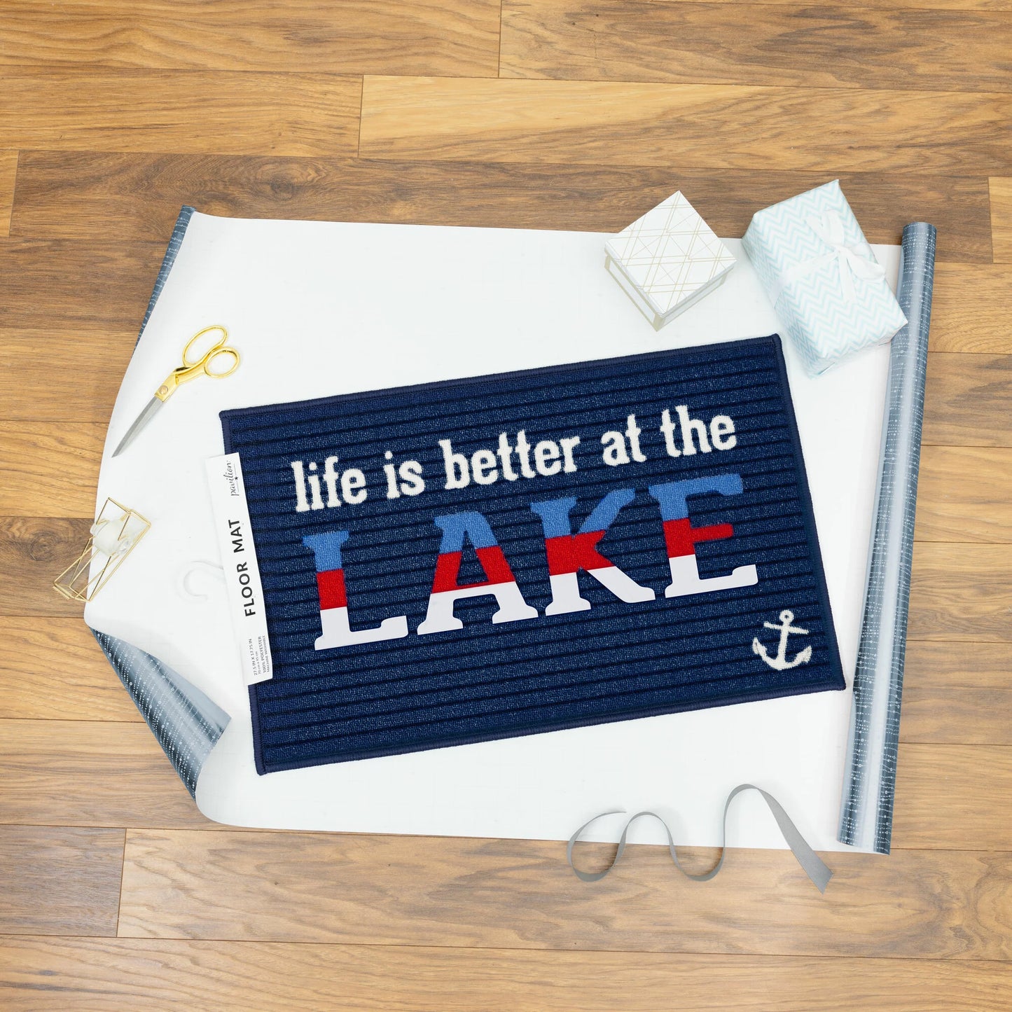 Life is Better At The Lake 27.5" x 17.75" Floor Mat