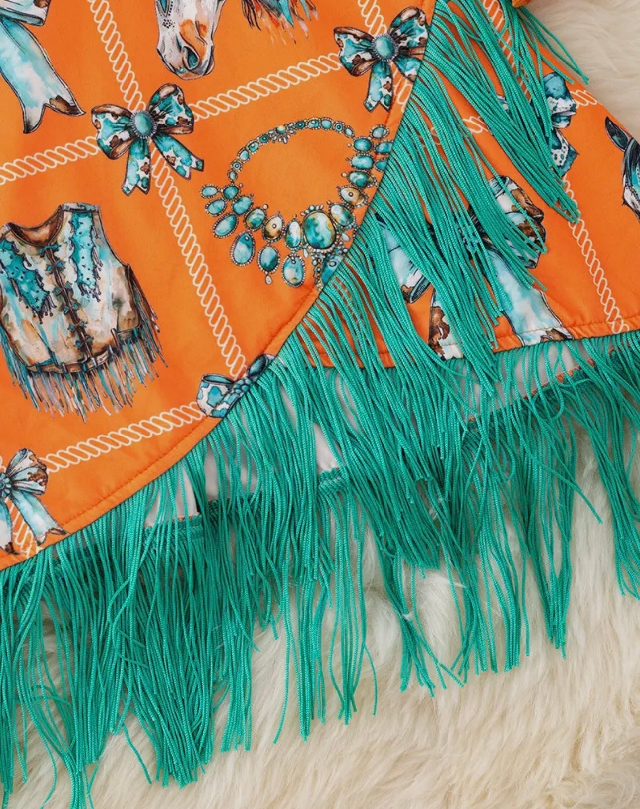 Western fringe dress