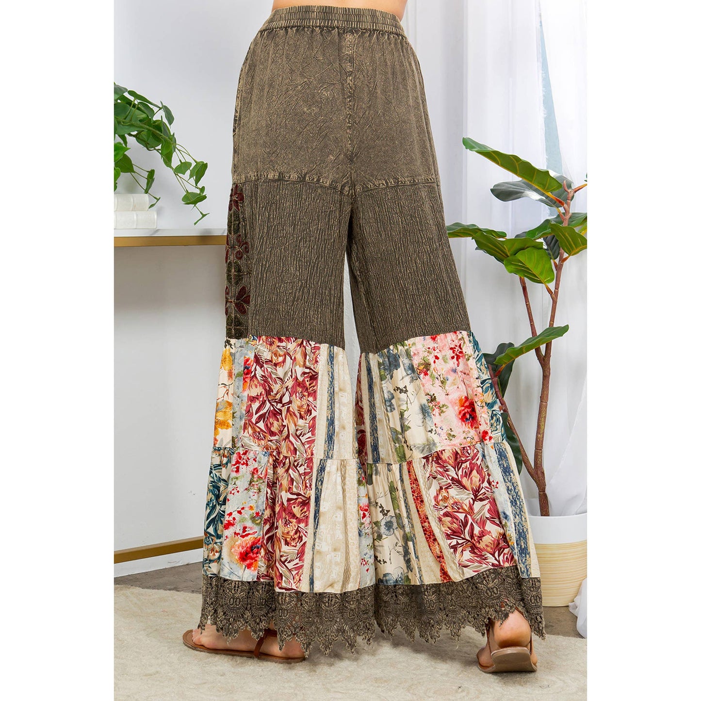 60's Bohemian Bell Bottom Pants