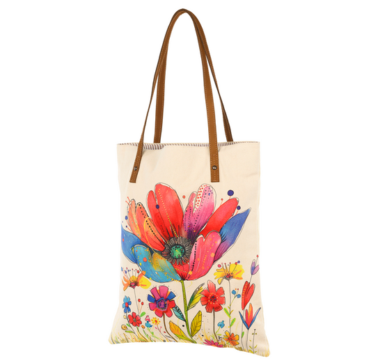 Mystique Floral Tote bag Cott N Curls