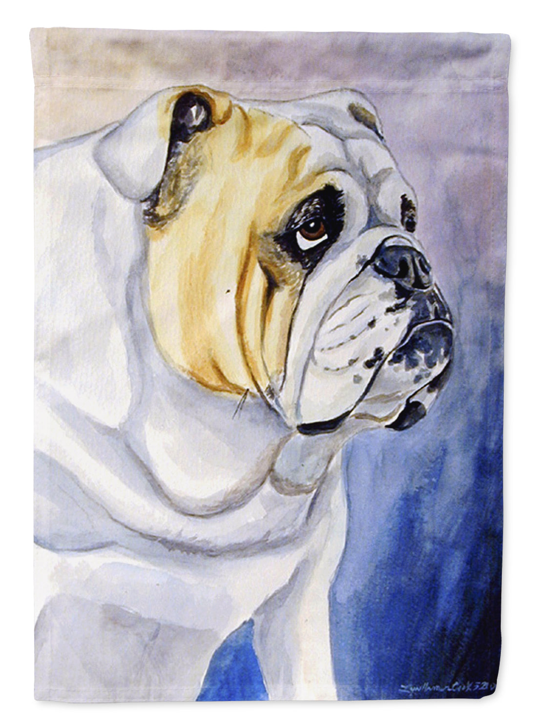 English Bulldog Garden Flag – Decorative Outdoor Yard Flag