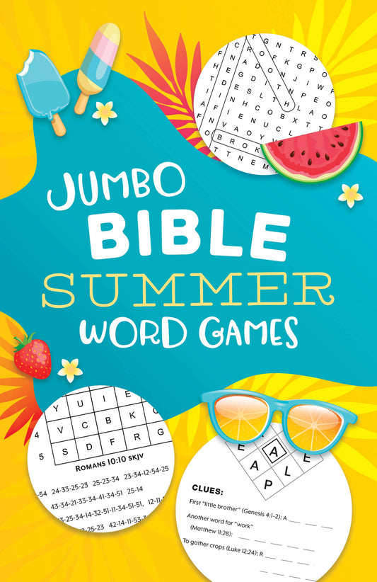 Jumbo Bible Summer Word Games Barbour Publishing, Inc.