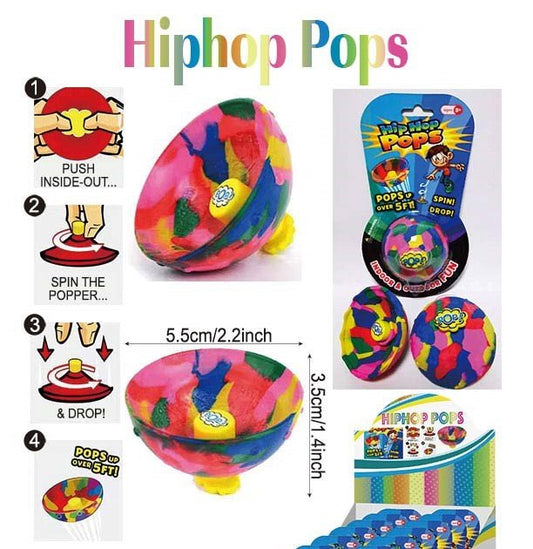 Hiphop Pops Spin Top Fidget Toy