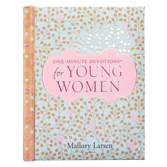 One-Minute Devotions for Young Women Padded Hardcover