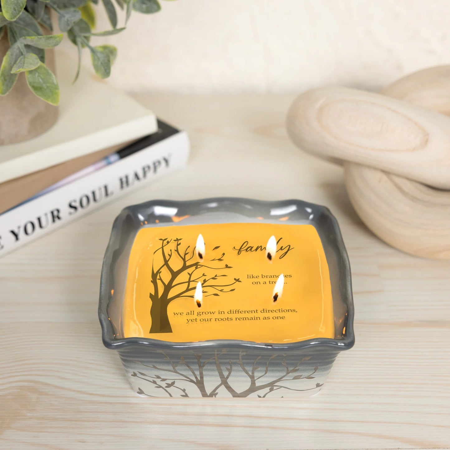 Family 9 oz - 100% Soy Wax Reveal Candle Scent: Tranquility