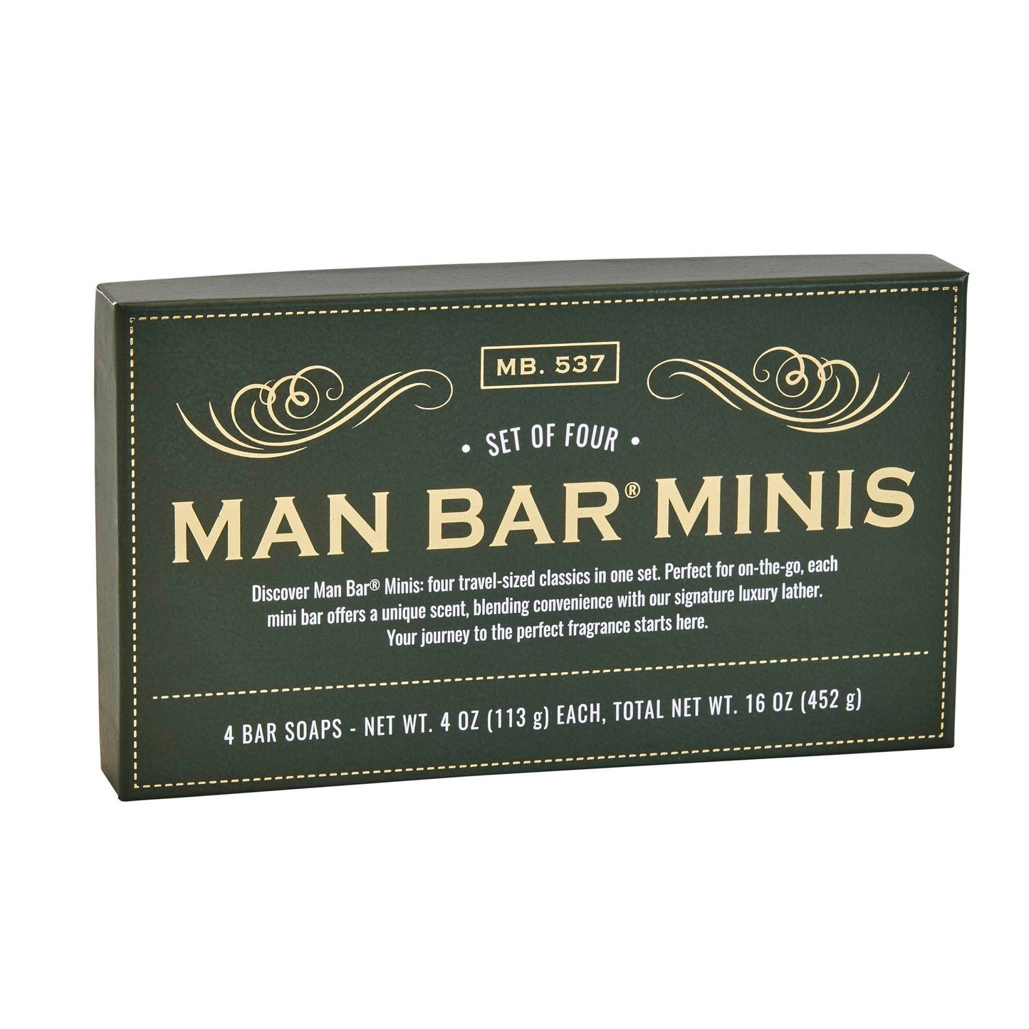Man Bar Mini 4pc Gift Set by San Francisco Soap Co.