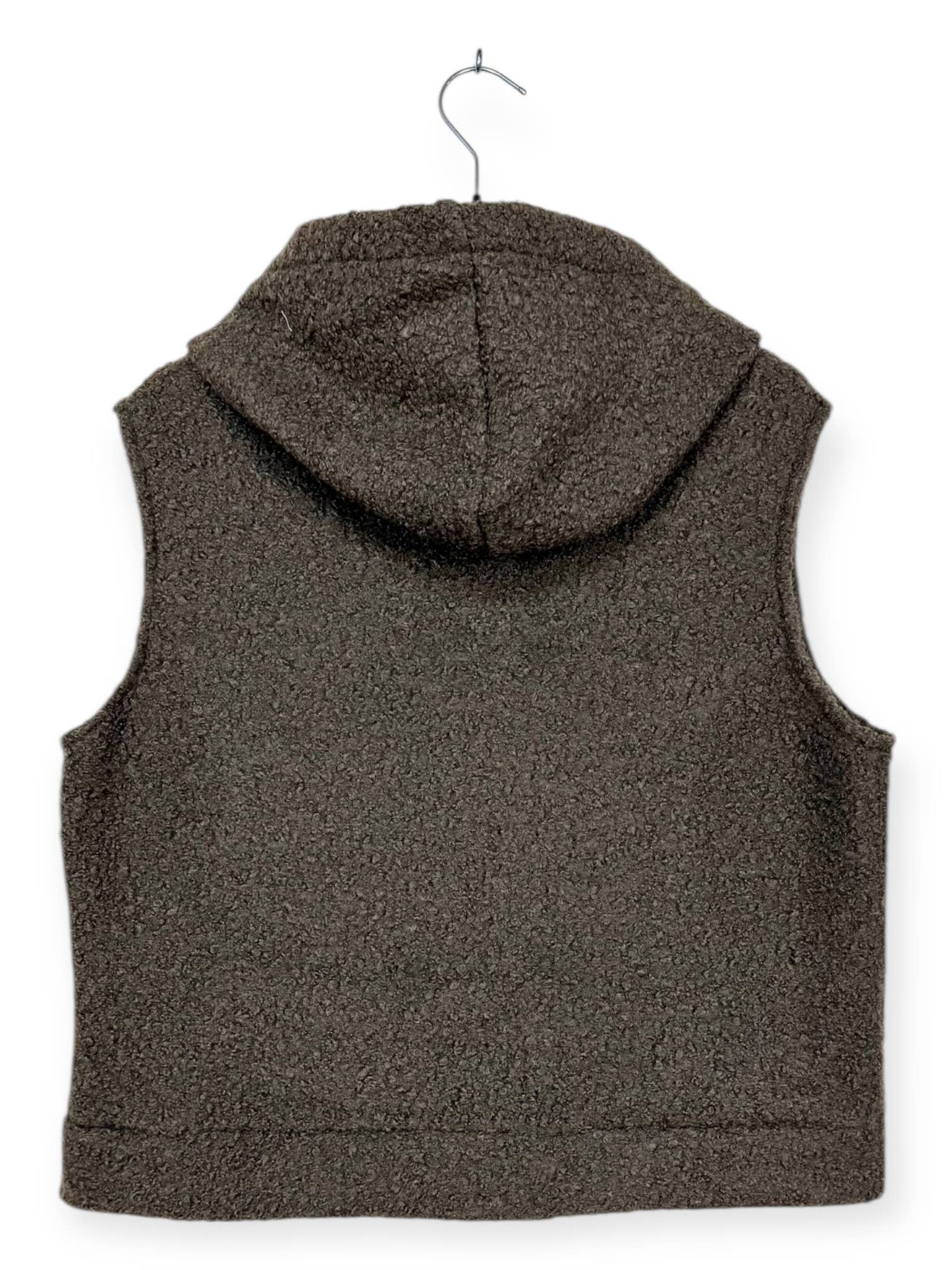 Vest Hoodie with Zipper