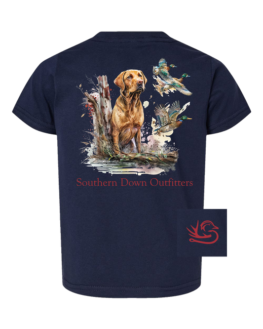 British Red Toddler Tee Southern Down Outfitters