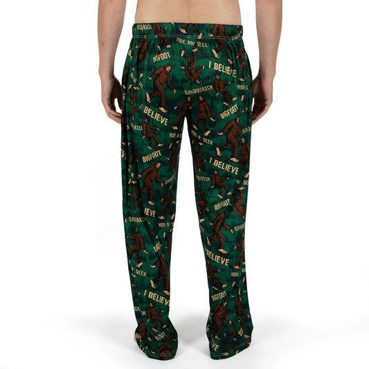 Bigfoot Forest Green Brief Insanity Lounge Pajama Pant
