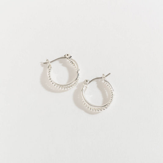 Double Hoop Click Ear Sense Earrings