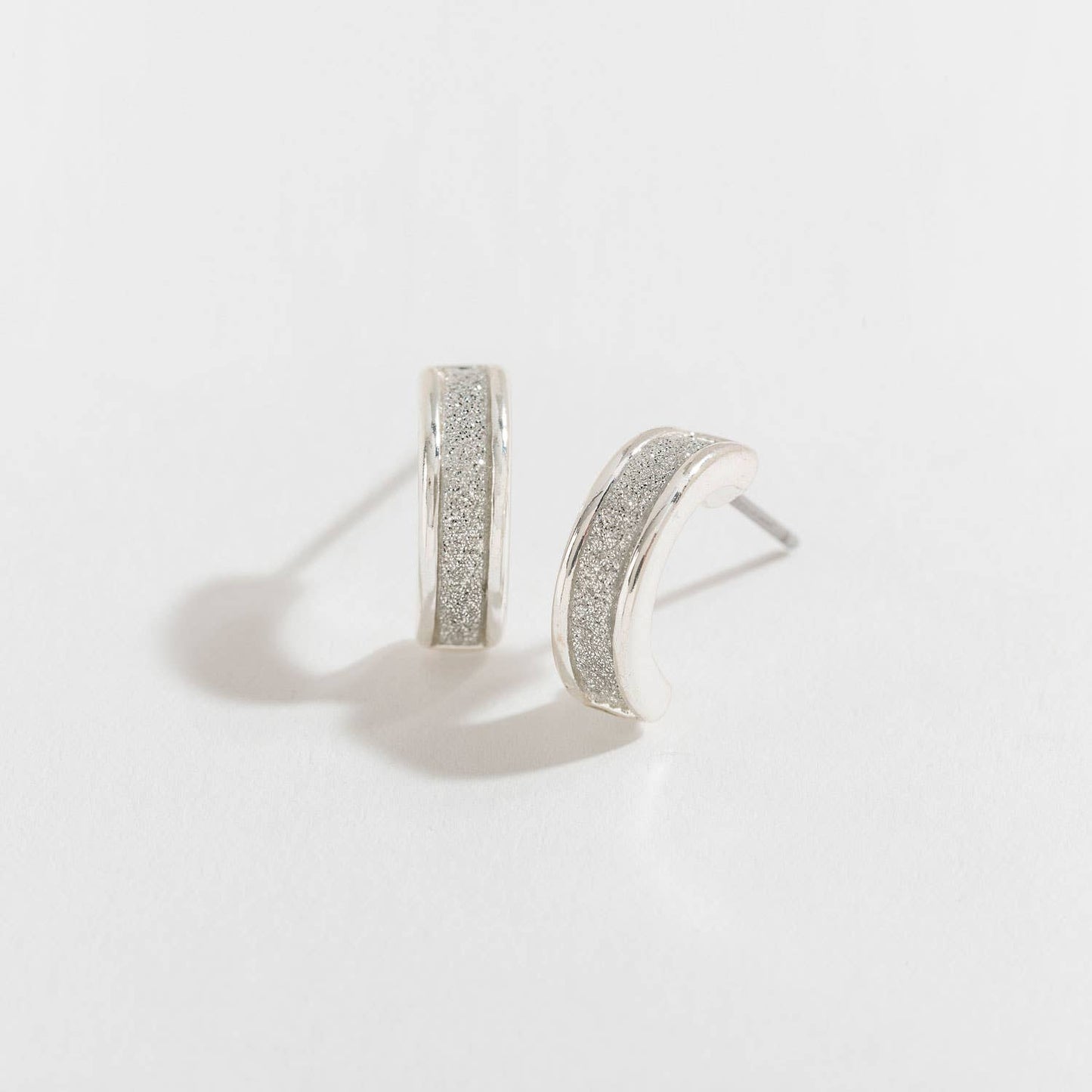 Glitter Hoop Ear Sense Hoop Earrings
