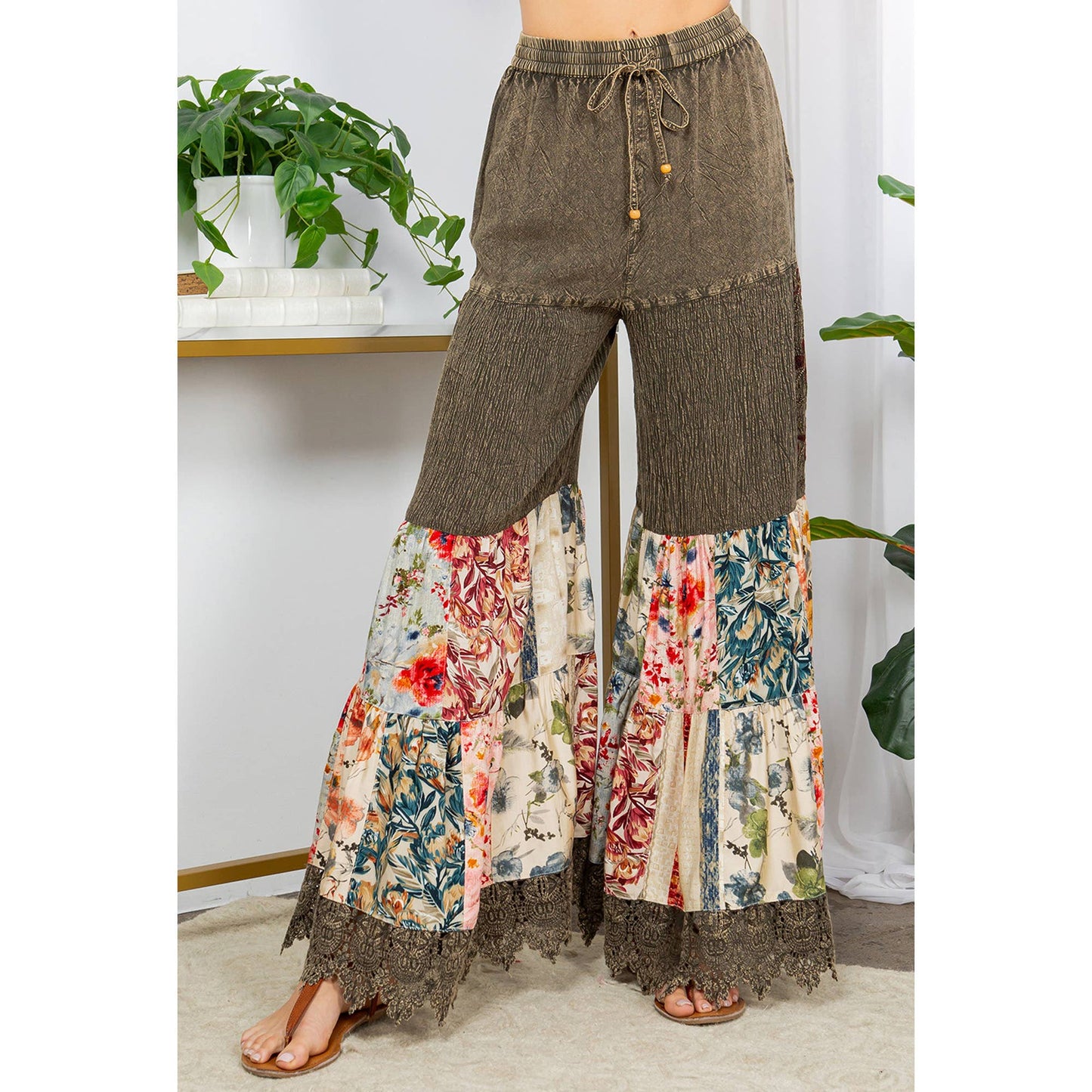 60's Bohemian Bell Bottom Pants