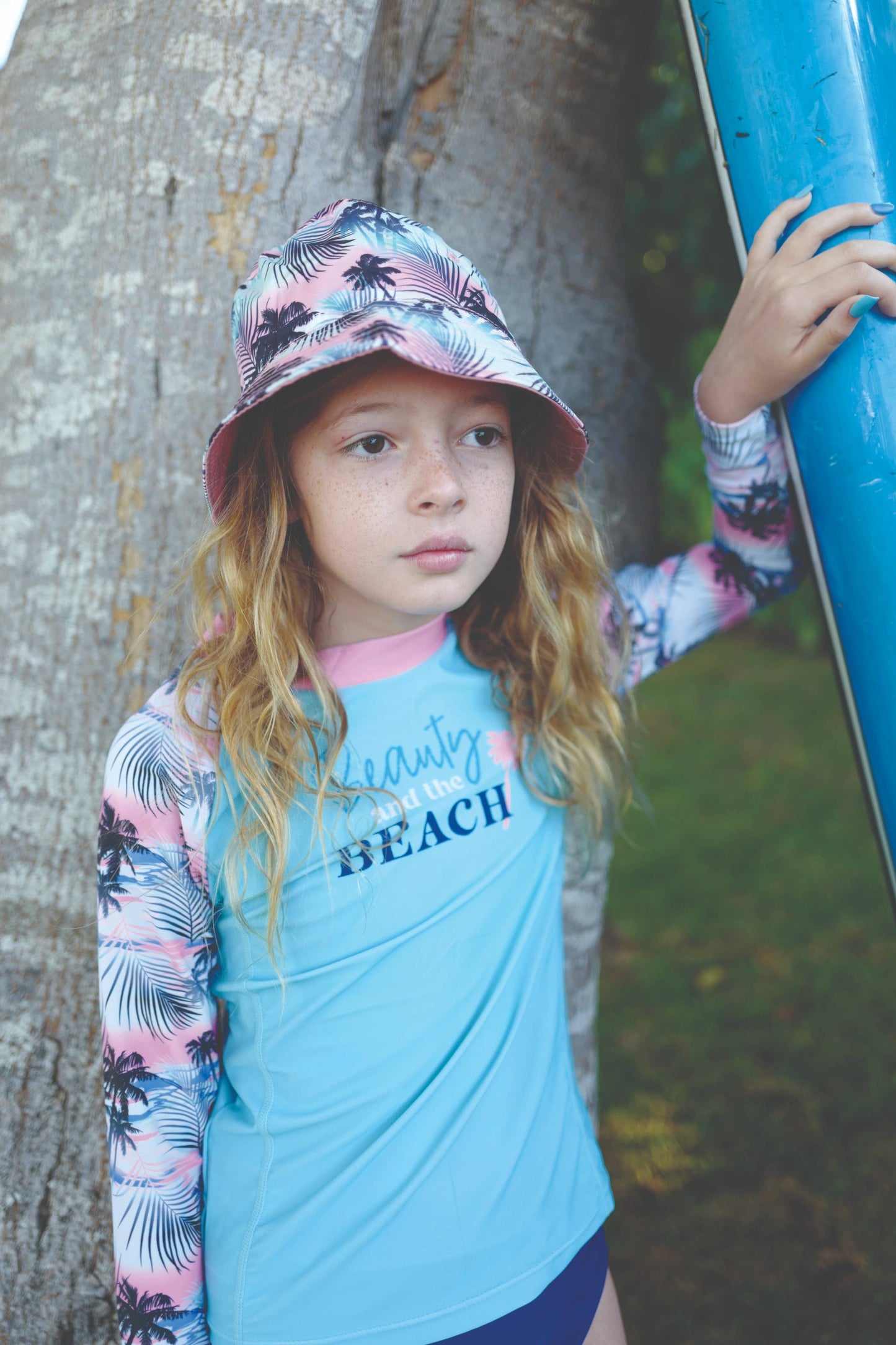 Juice Box Girls Fun In The Sun Rash Guard Swim Tee