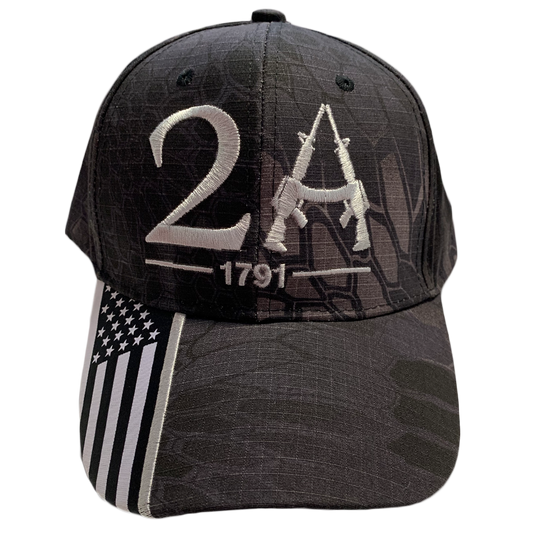 I Love My Freedom - Camo Second Amendment Hat