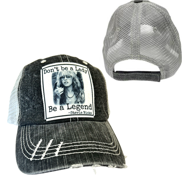 DON'T BE A LADY  | UNISEX HAT | DISTRESSED
