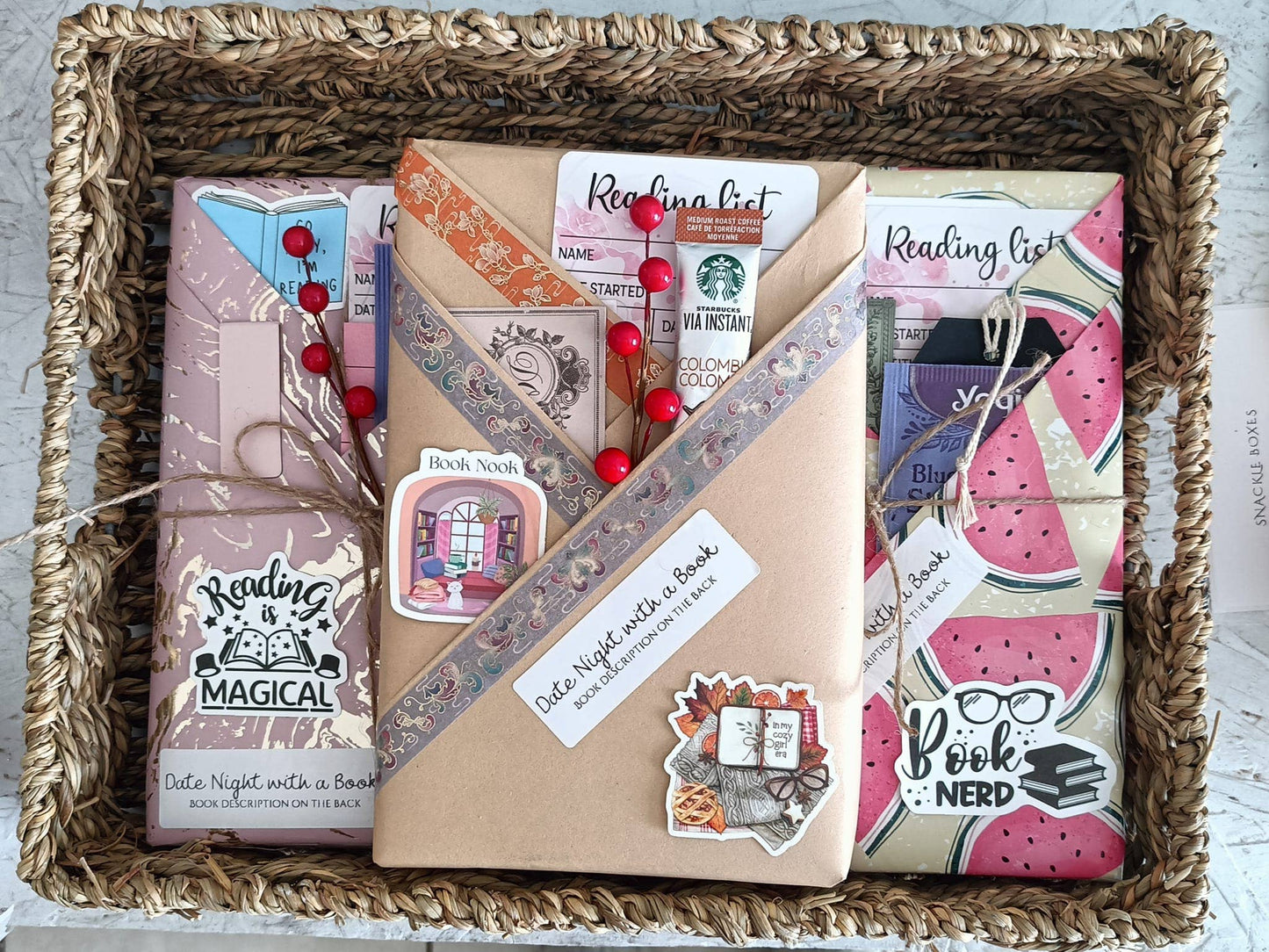 The Enchanted Envelope & Bookmobile - Blind Date with a Book ~ Mix of New and PreLoved Books