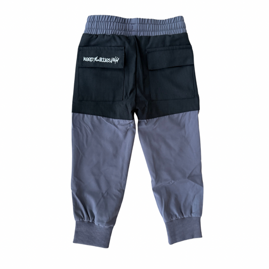 children's Hiking pants- water resistant grey