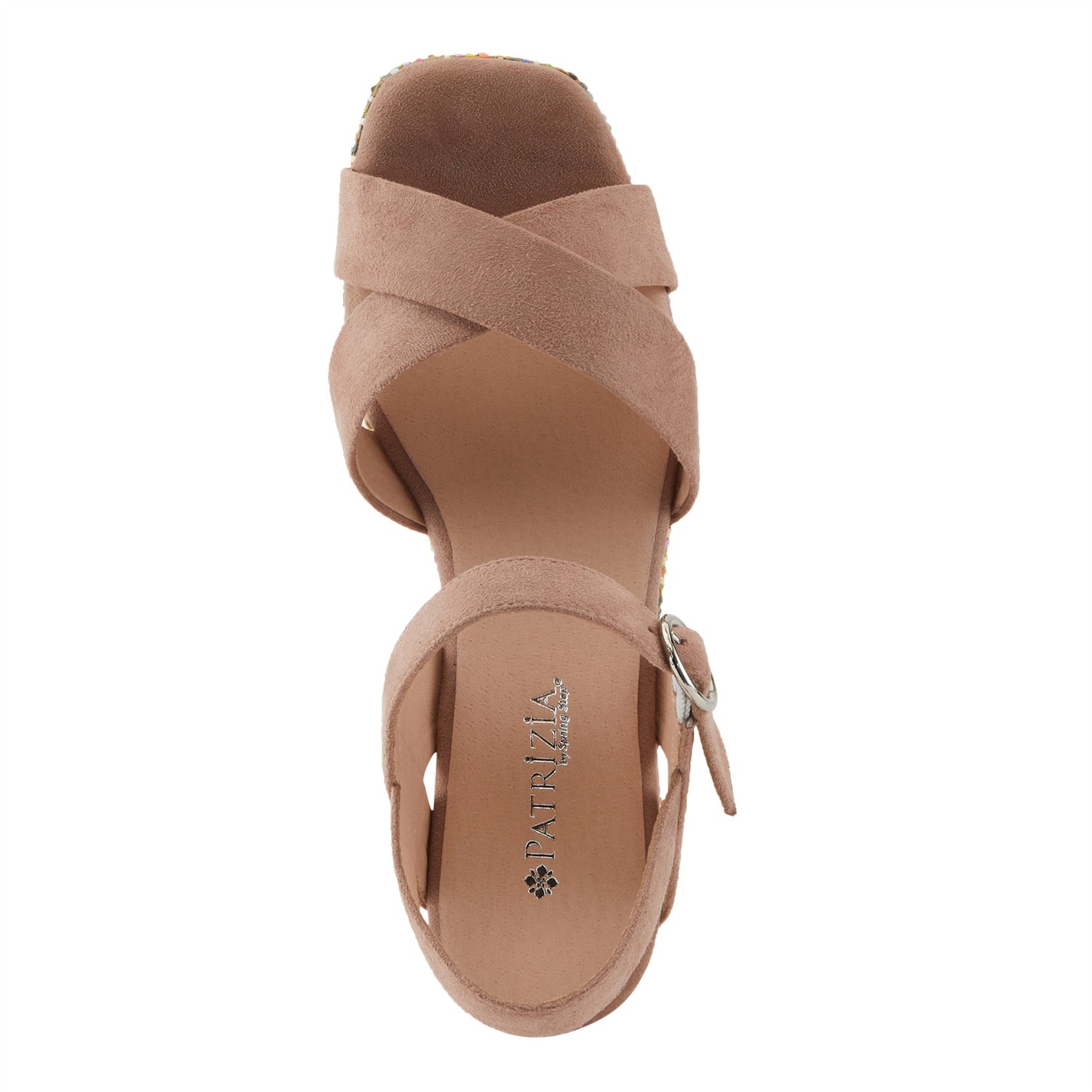 RAINBOWFUN-MVE Mauve Wedge Heel Sandal by Patrizia   Size: 7.5-8 (38)