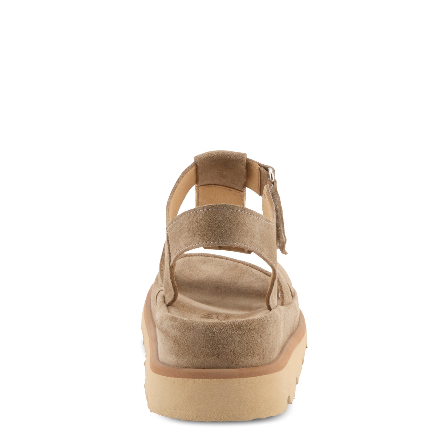 ANNIEROSE Light taupe suede gladiator sandal by Spring Step from Spring Step Shoes