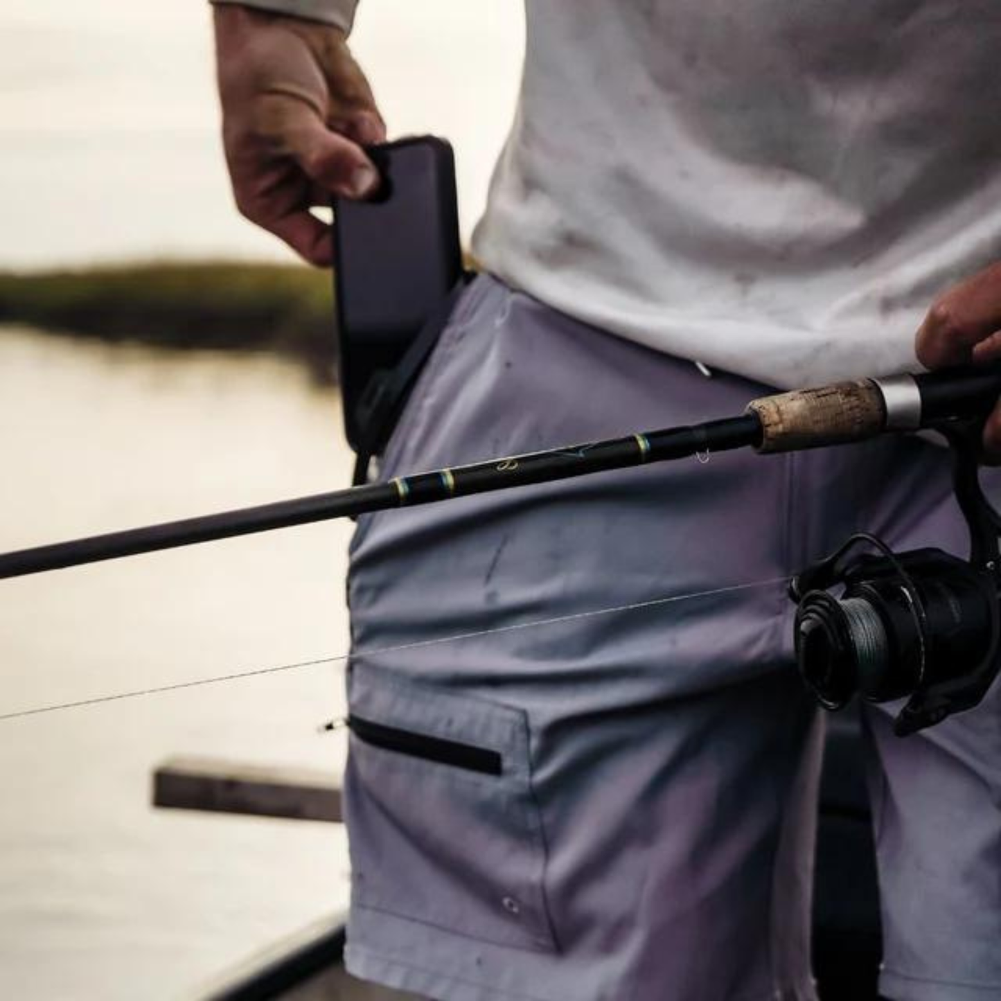 Angler - Waterproof Pocket Outdoor Shorts by Dry Pocket Apparel