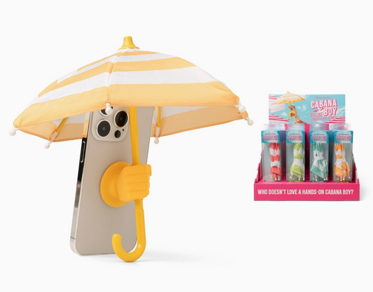 Modern Monkey Cabana Boy Phone Umbrella Glare Reducer - Assorted Colors MMCC24