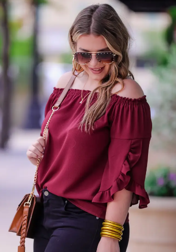 Aruba Off the Shoulder Top by Jess Lea