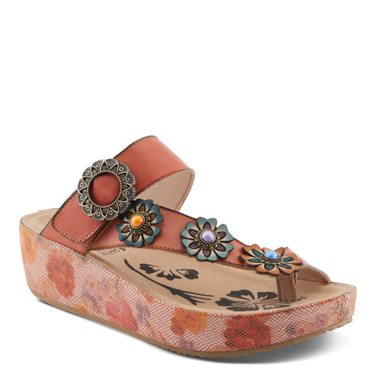 BLISSBLOOM -PEACH Sandal by L`ARTISTE