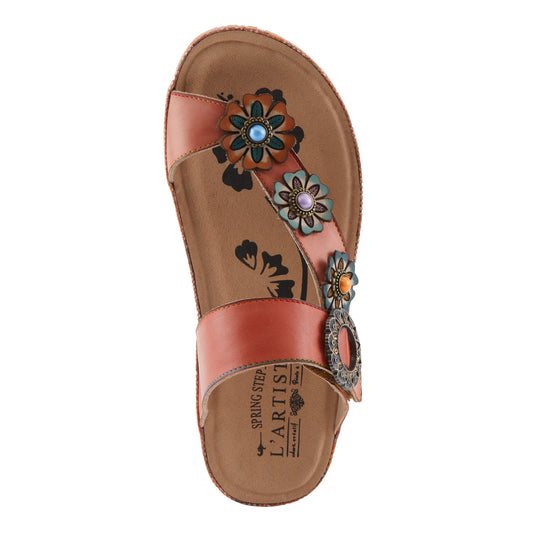 BLISSBLOOM -PEACH Sandal by L`ARTISTE