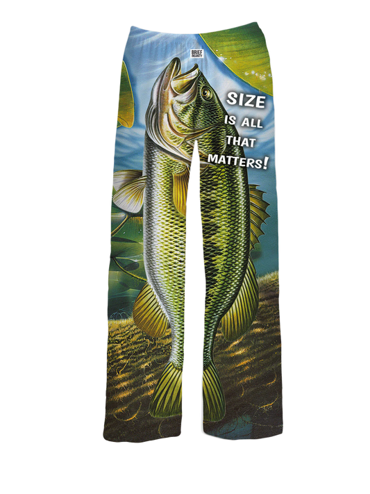 Big Fish Size Matters Lounge Pants Brief Insanity Pajama Pant