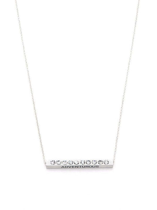 Birthstone Color Bar Necklace Laura Janelle