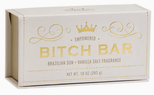Bitch Bar Empowered - Brazillian Sun + Vanilla Salt Soap Bar by San Francisco Soap Company