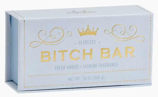 Bitch Bar Fearless Fresh Amber & Jasmine Bar Soap by San Francisco Soap Company