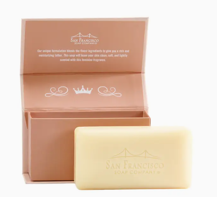 Bitch Bar Inspiring Sweet Musk + Magnolia Blossom Bar Soap by San Francisco Soap Company