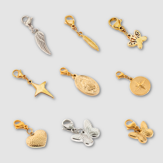 Boho Chic Charm Bar Charms - WATERPROOF