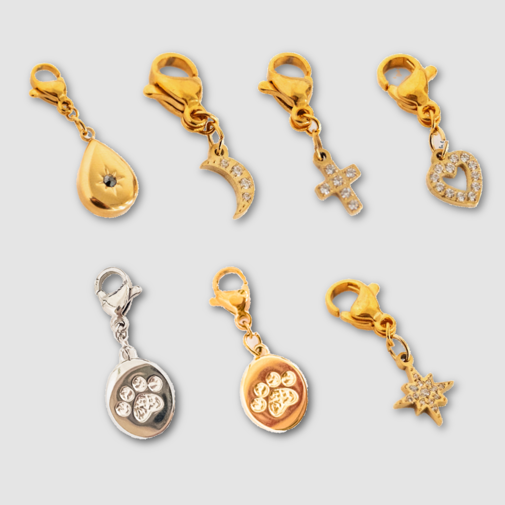 Mini Diamond Charm Bar Charms - WATERPROOF