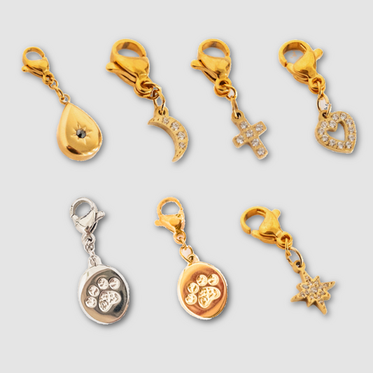 Mini Diamond Charm Bar Charms - WATERPROOF