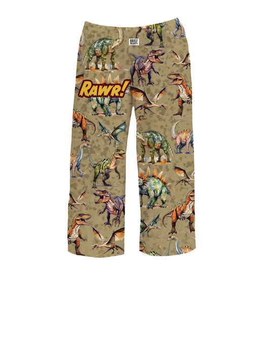 Dinosaur Lounge Pants Briefly Kids Brief Insanity Pajama Pant