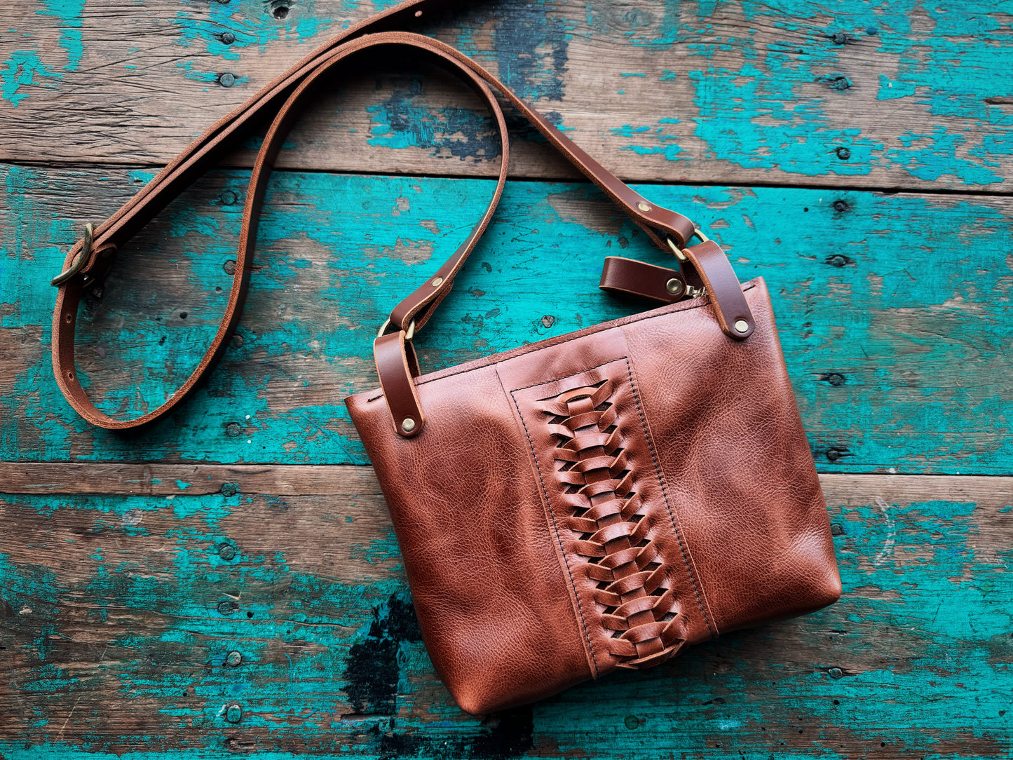 Bandoulière Leather Bag