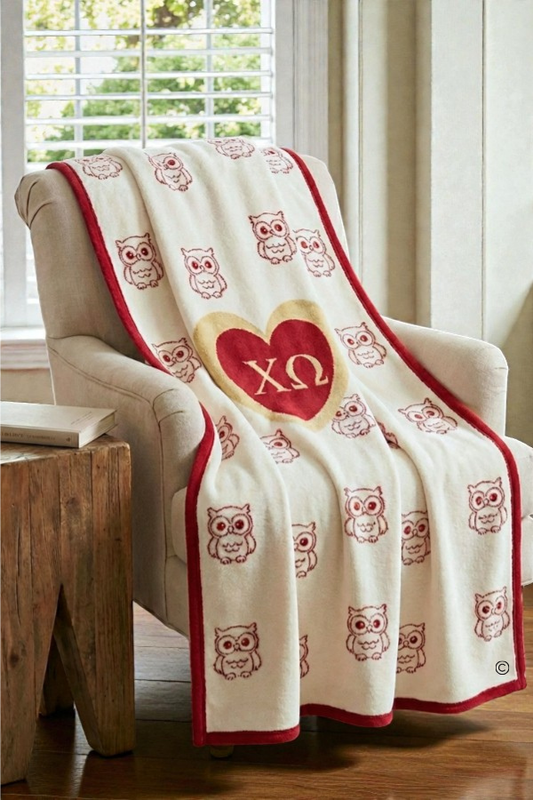 SC - ETA 5/20 - Chi Omega Luxury Blanket