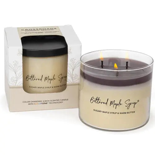 Crossroads Color Changing 3 Wick Jar Candle
