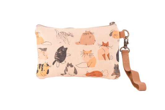 Cats Wristlet Cott N Curls