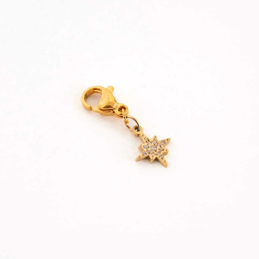 Mini Diamond Charm Bar Charms - WATERPROOF