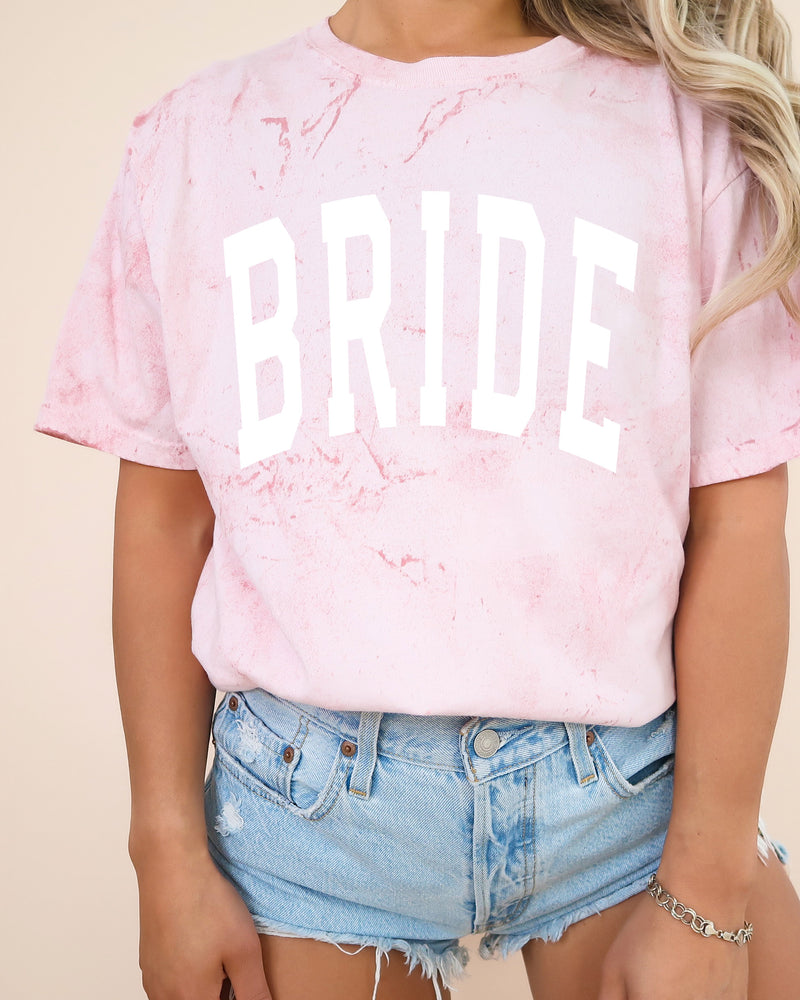 Bride Mrs Honeymoon Comfort Colors Garment Dyed T Shirt (condensed)