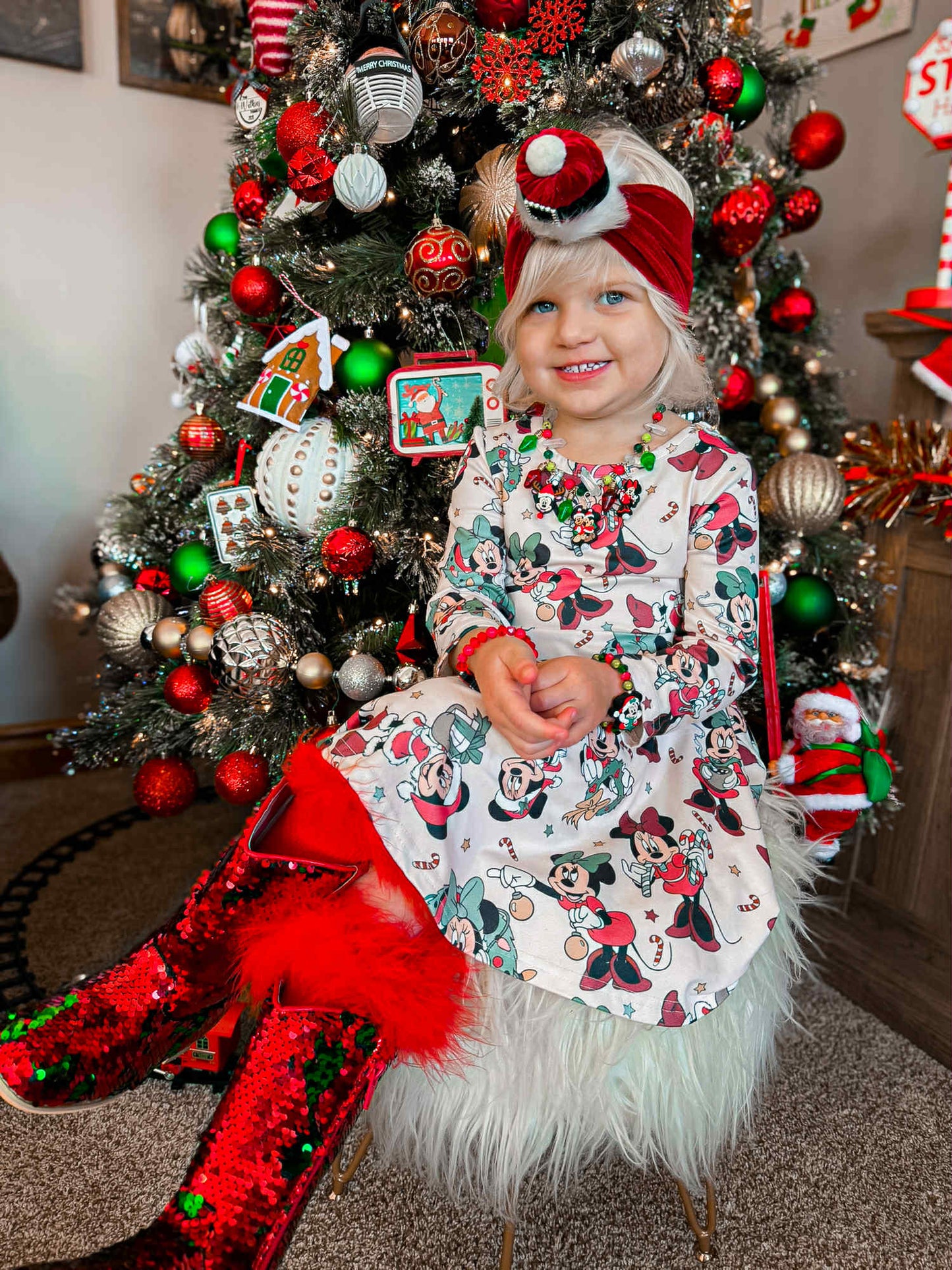 Christmas friends dress