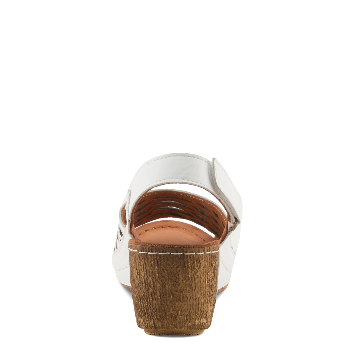 Denair White wedge slingback sandal by Spring Step from Spring Step Shoes